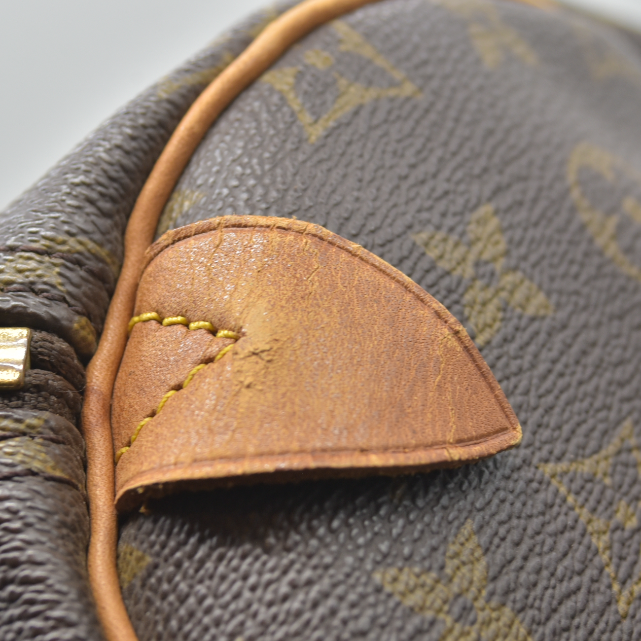 $2280 Louis Vuitton LV Boston Bag Keepall 55 Brown Monogram VI0922