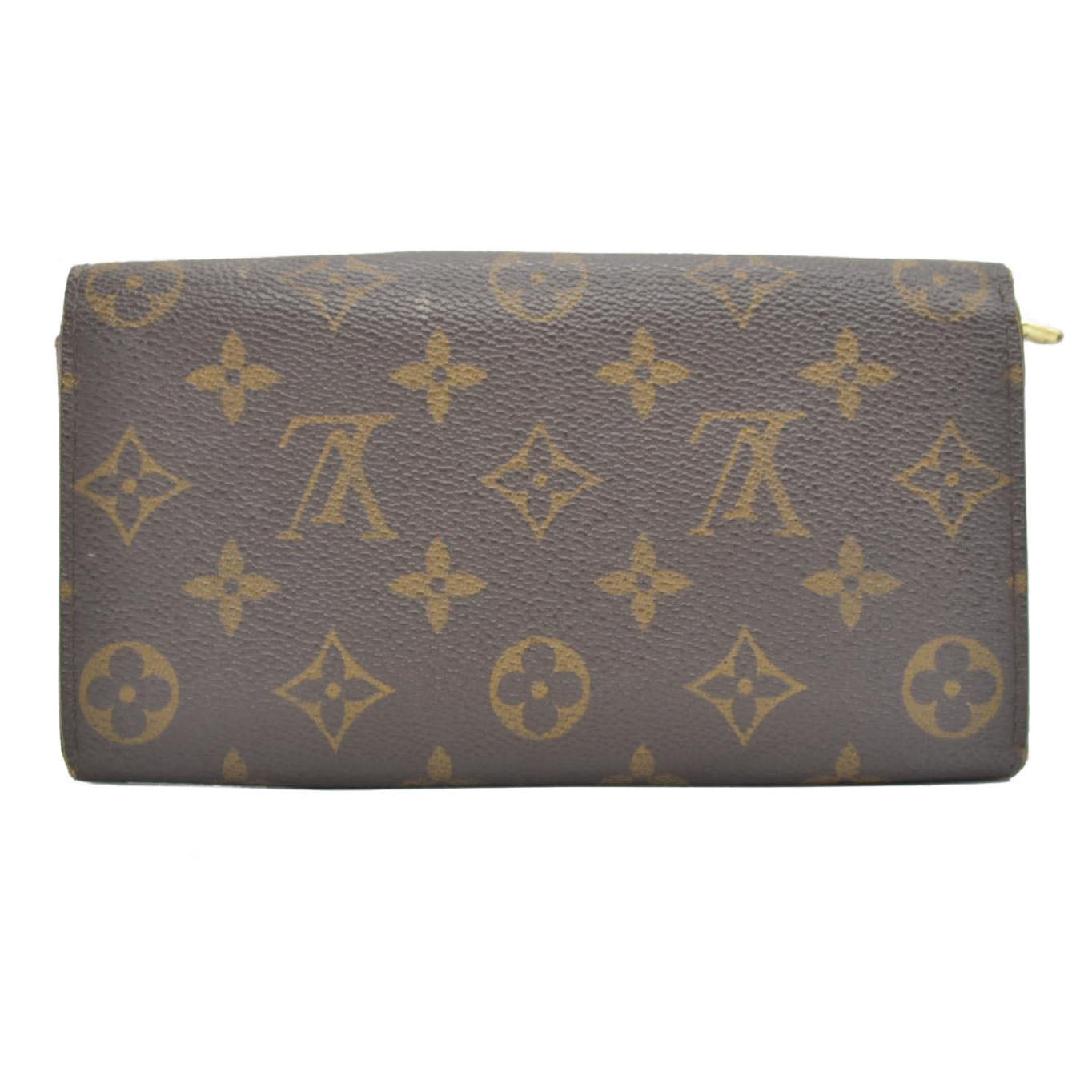 $775 2006 Louis Vuitton Monogram Sarah Wallet MI1026