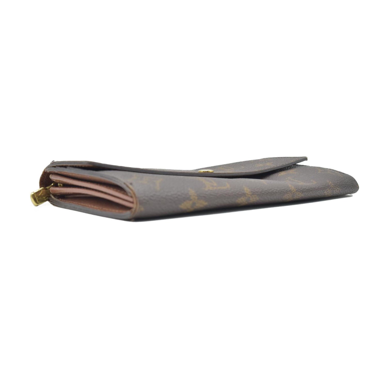$775 2006 Louis Vuitton Monogram Sarah Wallet MI1026