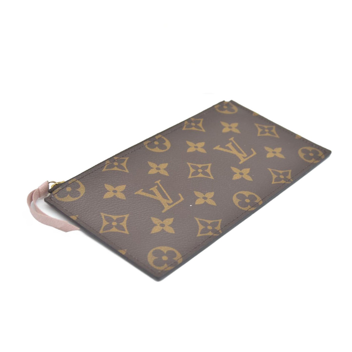 AUCTION $2350 Louis Vuitton  Monogram Valentine Dog Pochette Felicie Zipper insert