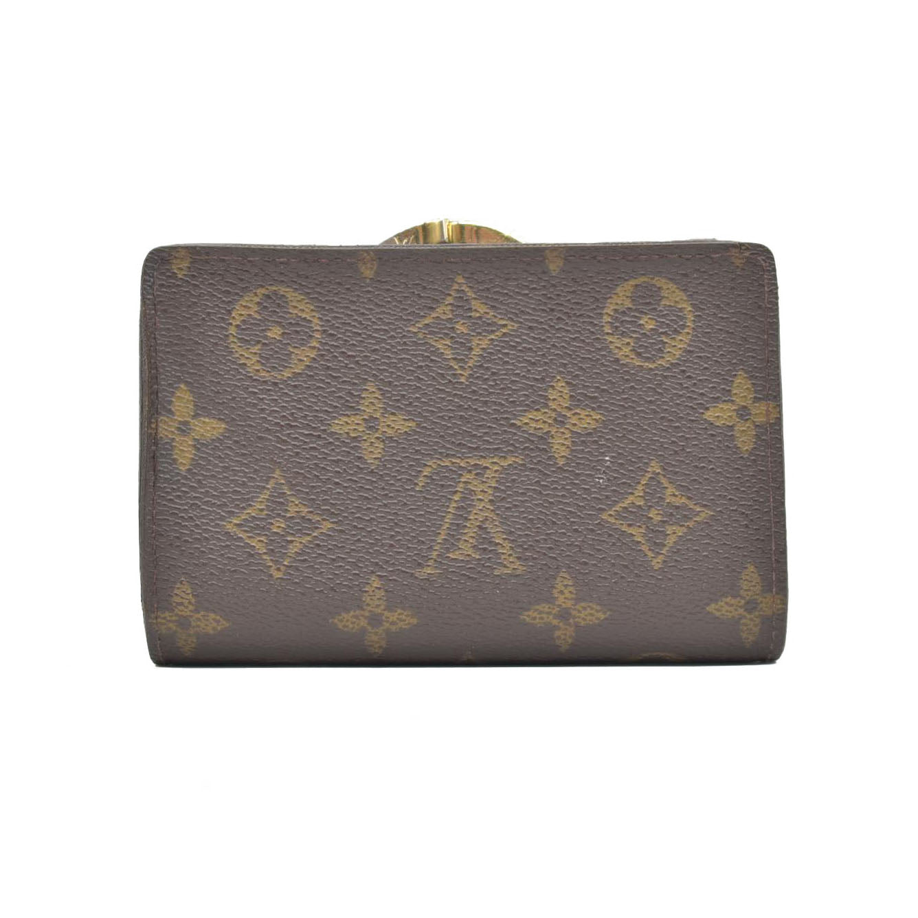 $750 2000 Louis Vuitton Monogram French Bifold Wallet SD0090