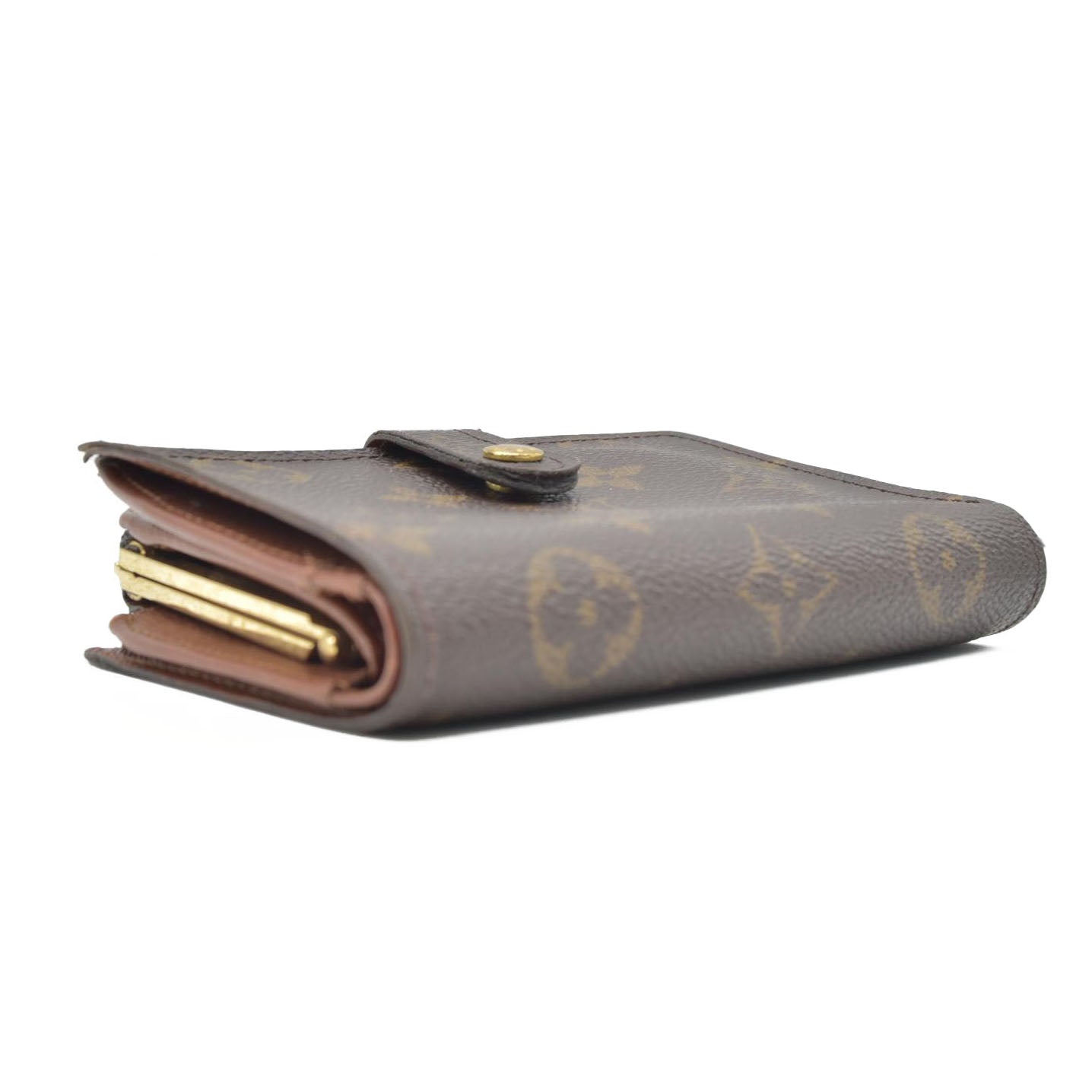$750 2000 Louis Vuitton Monogram French Bifold Wallet SD0090