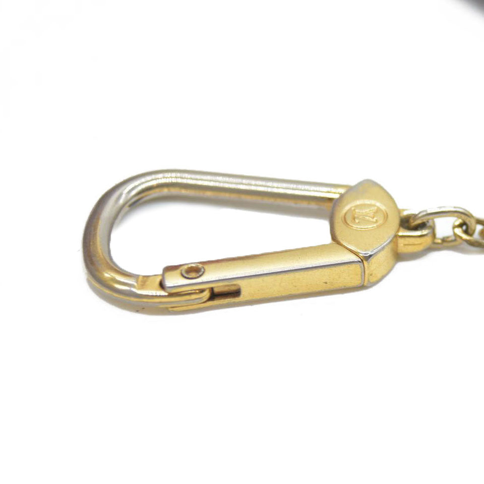 Louis Vuitton Monogram Pochette Cles Wallet Coin Purse Brown