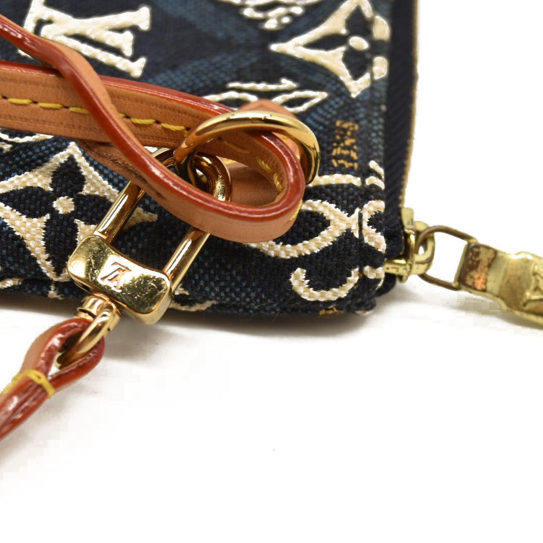 Louis Vuitton  Jacquard Since 1854 Neverfull MM Blue