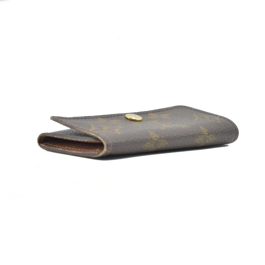 $345 2012 Louis Vuitton Monogram Multicles 4 Ring Key Case Brown RI2102