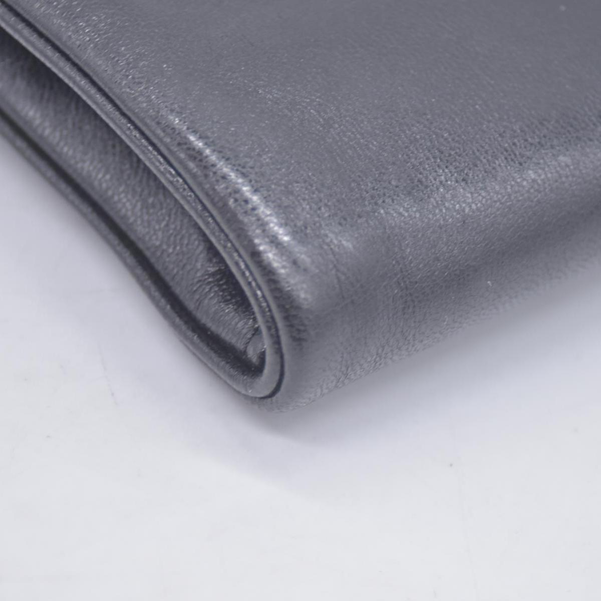 Chanel  Sevruga Leather French Purse CONSIGNMENT