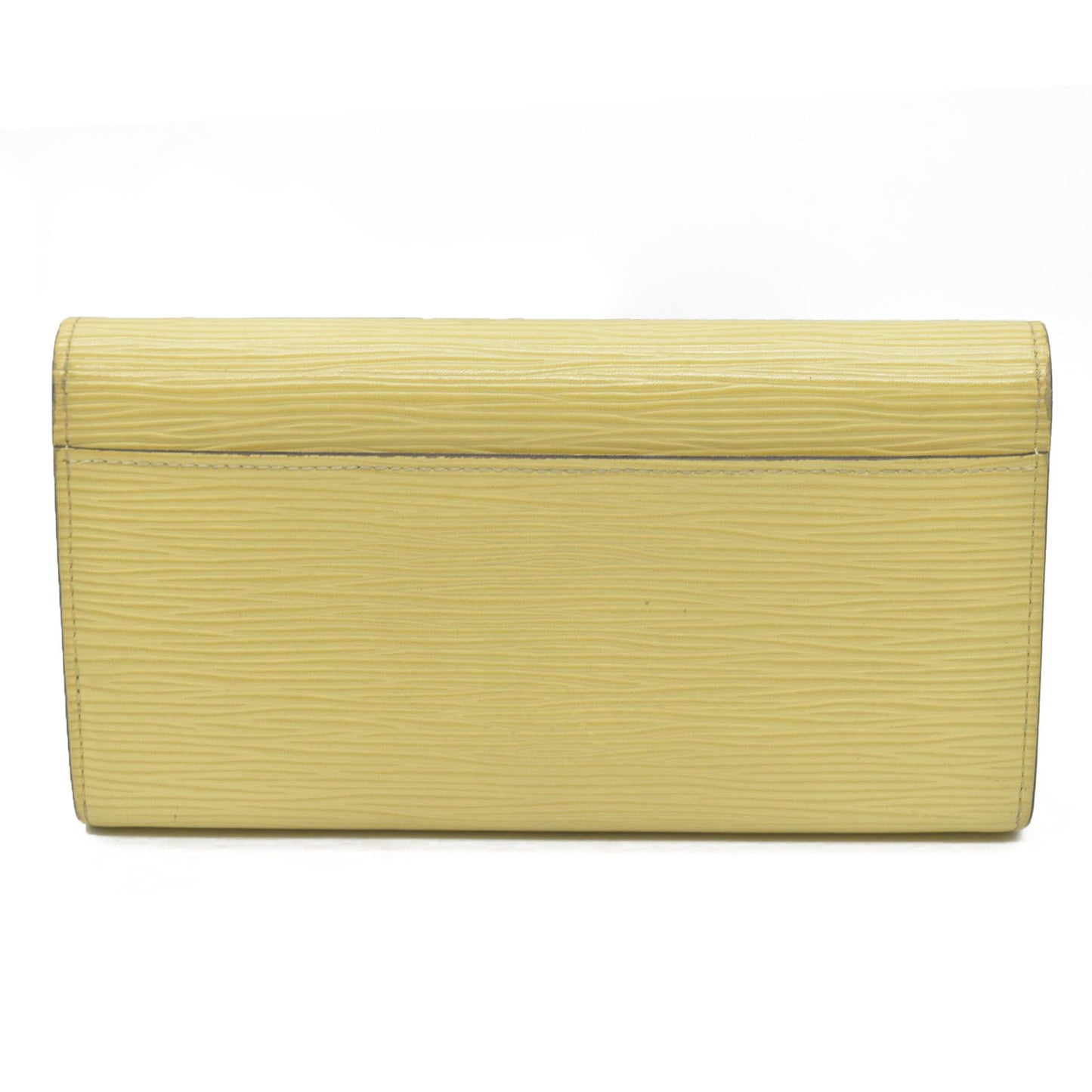 $840 CONSIGNMENT Louis Vuitton Jaune Pale Epi Leather Sarah CA1194