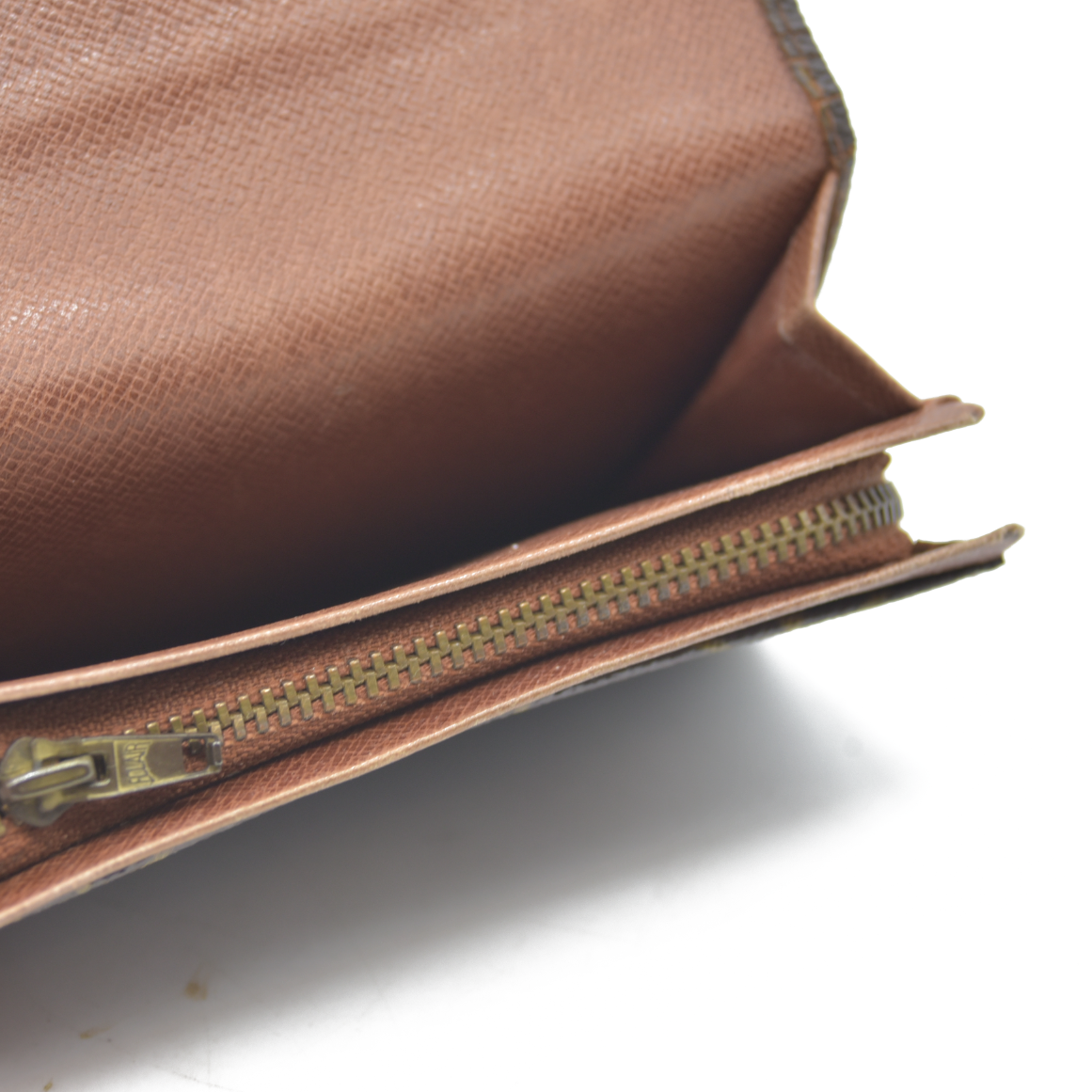 Louis Vuitton Monogram Bifold Wallet Brown 862RA