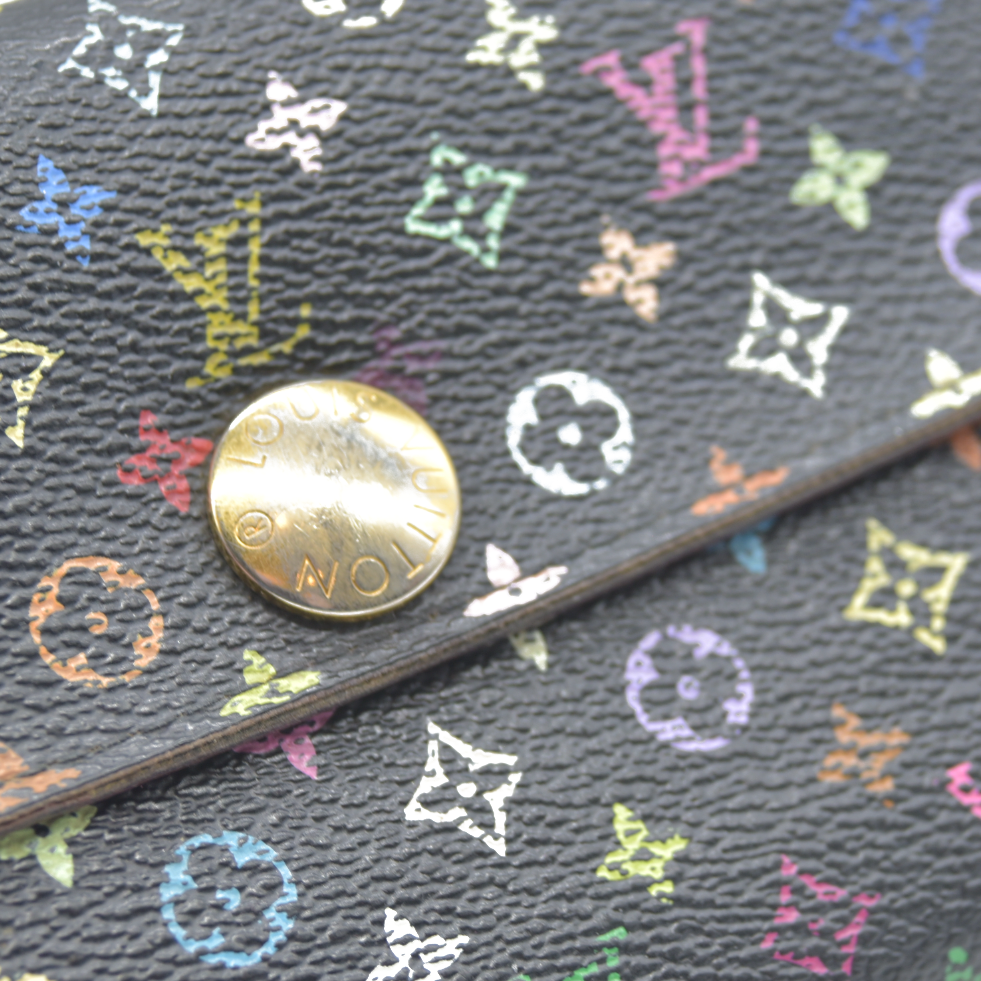 Louis Vuitton Monogram Multicolor Portefeiulle Sarah Long Bifold Wallet CA2160