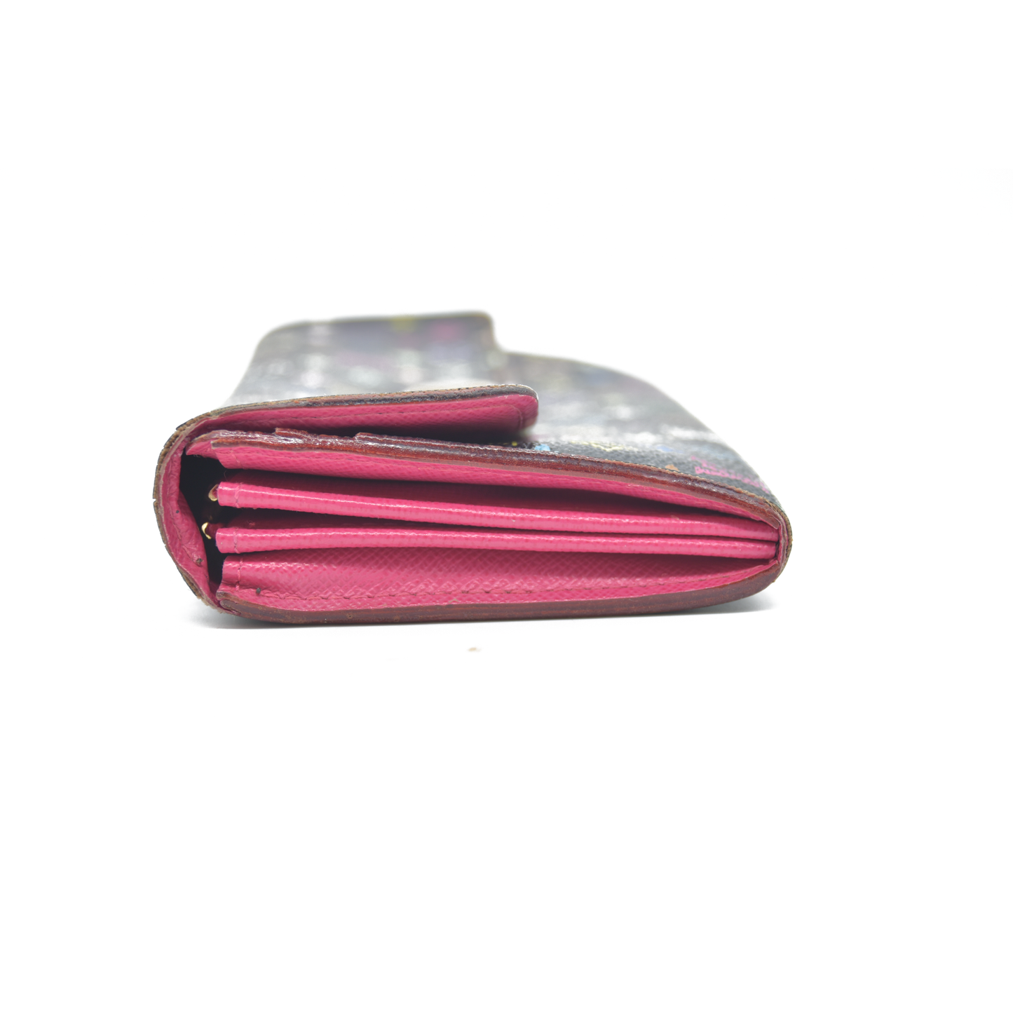 Louis Vuitton Monogram Multicolor Portefeiulle Sarah Long Bifold Wallet CA2160