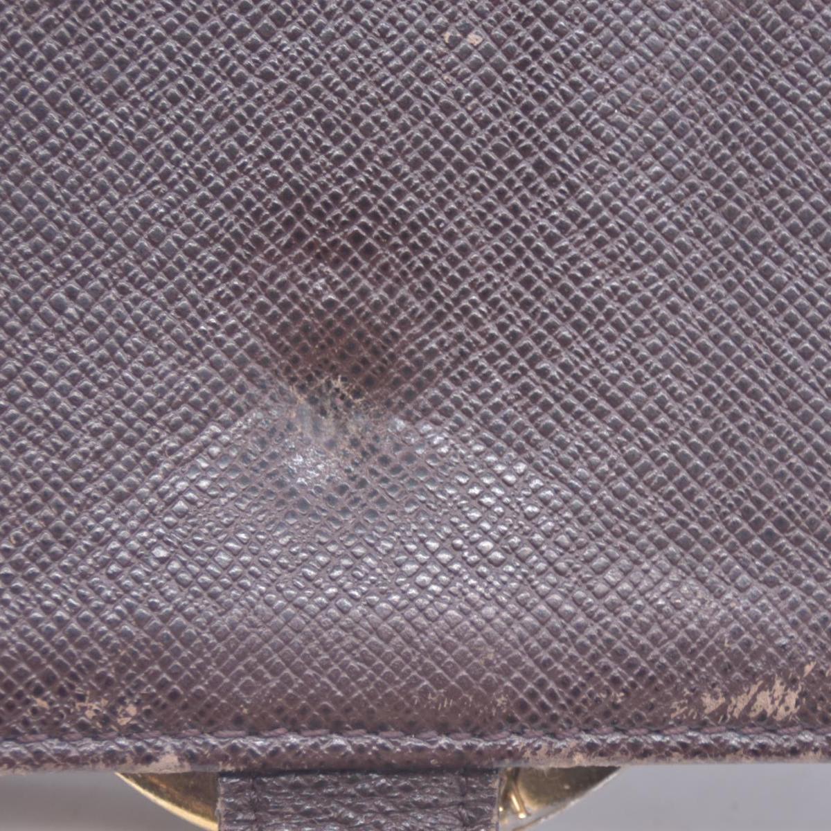 $750 Louis Vuitton Damier Ebene Kisslock French Wallet CONSIGNMENT