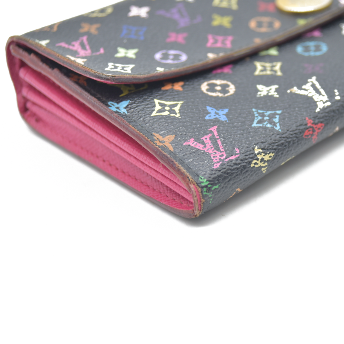 Louis Vuitton Monogram Multicolor Portefeiulle Sarah Long Bifold Wallet CA2160