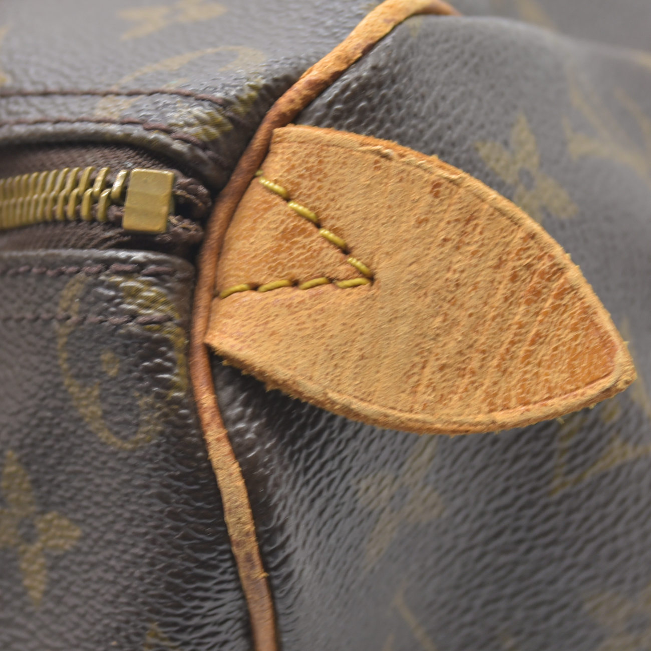 1988 $1490 Louis Vuitton LV Hand Bag Speedy 25 Brown Monogram VI884
