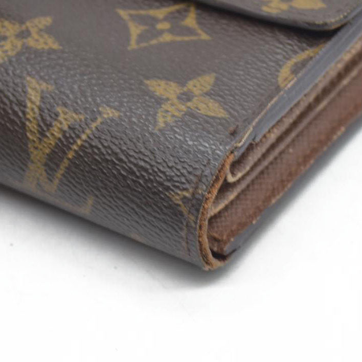 Louis Vuitton Monogram Porte Tresor Etui Papiers Wallet CA2069