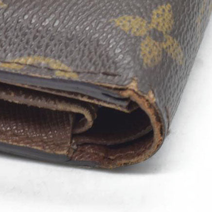 Louis Vuitton Monogram Porte Tresor Etui Papiers Wallet CA2069