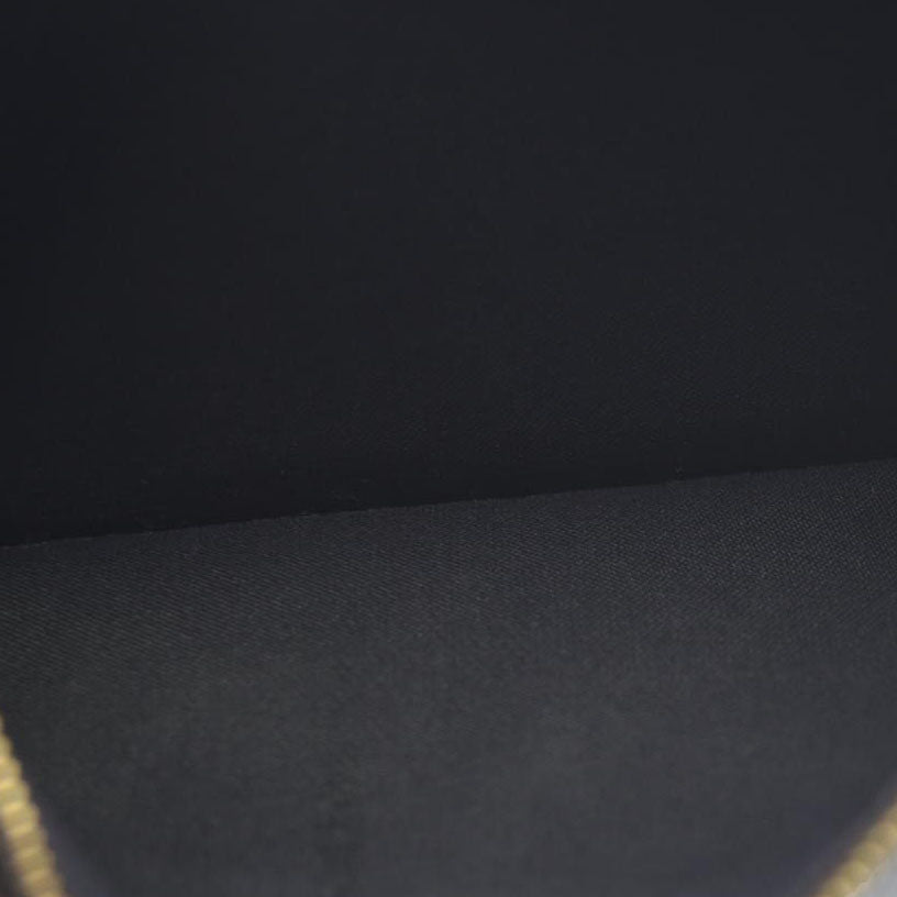 AUCTION $1550 Fendi Vitello Soft F is Fendi Bi-Color FF 1974 Embossed Envelope Wallet On Chain with Pouches Maya Black Insert Zipper