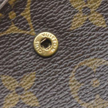 Louis Vuitton Monogram Porte Tresor Etui Papiers Wallet CA2069