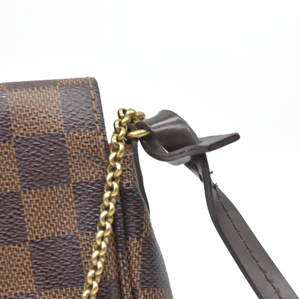 $1460 Louis Vuitton  Damier Ebene Favorite MM DU3114
