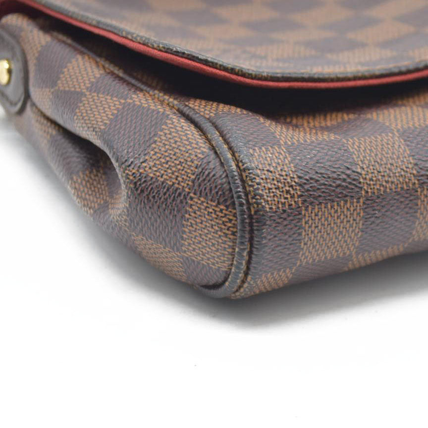$1460 Louis Vuitton  Damier Ebene Favorite MM DU3114