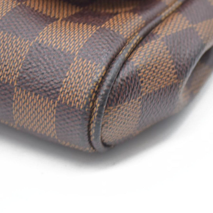 $1460 Louis Vuitton  Damier Ebene Favorite MM DU3114