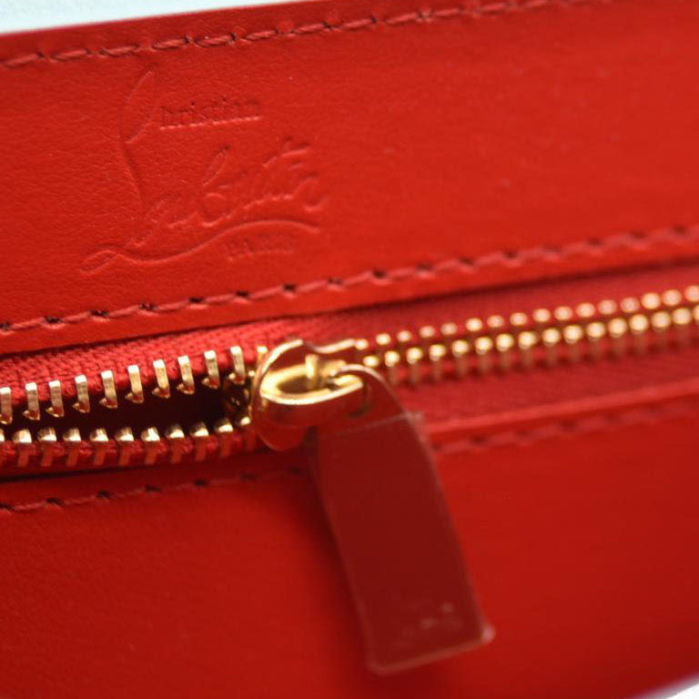 Christian Louboutin  Calfskin Loubi54 Crossbody Bag Mineral