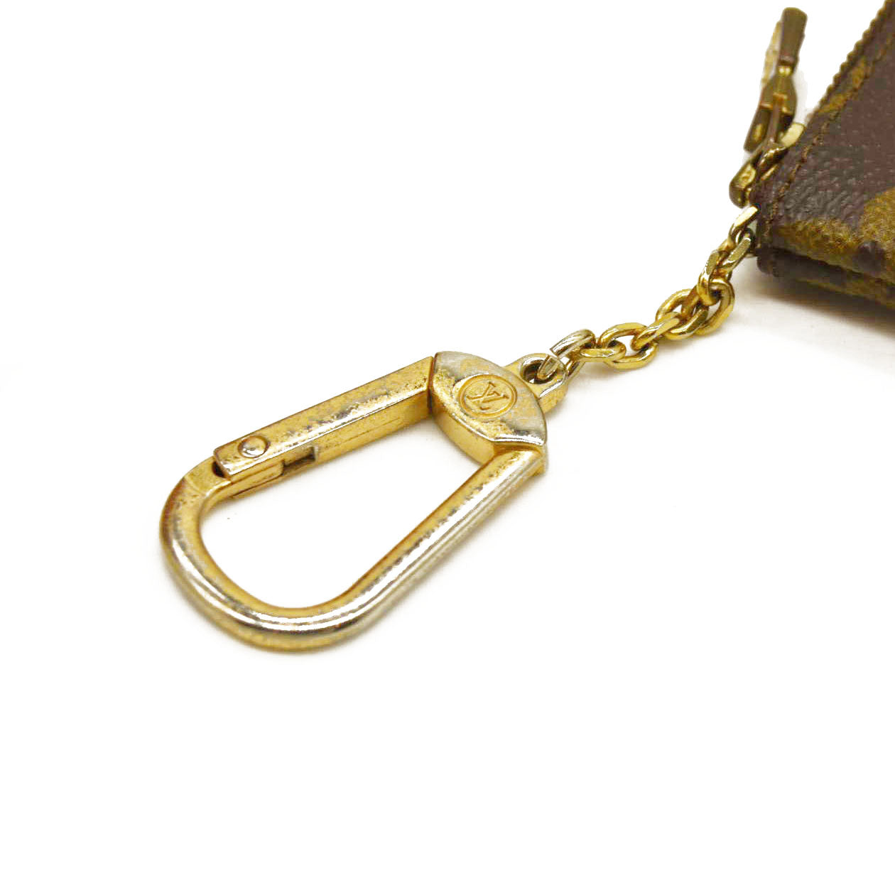 Louis Vuitton  Monogram Key Pouch 8903ET