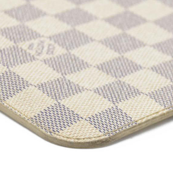 AUCTION $1760 Louis Vuitton  Damier Azur Neverfull MM GM Pochette MS3164