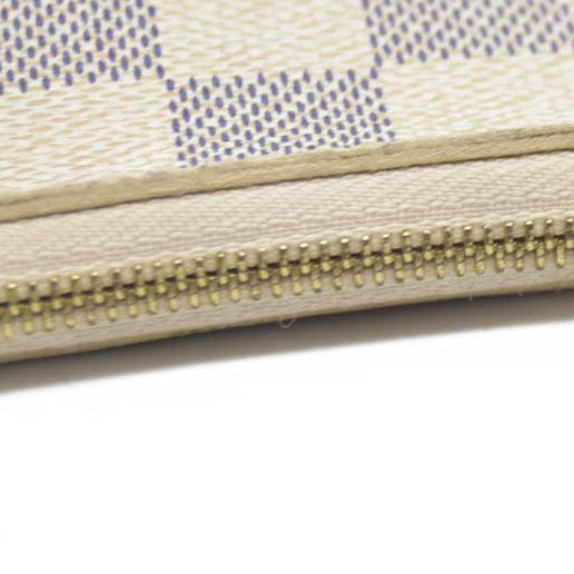 AUCTION $1760 Louis Vuitton  Damier Azur Neverfull MM GM Pochette MS3164