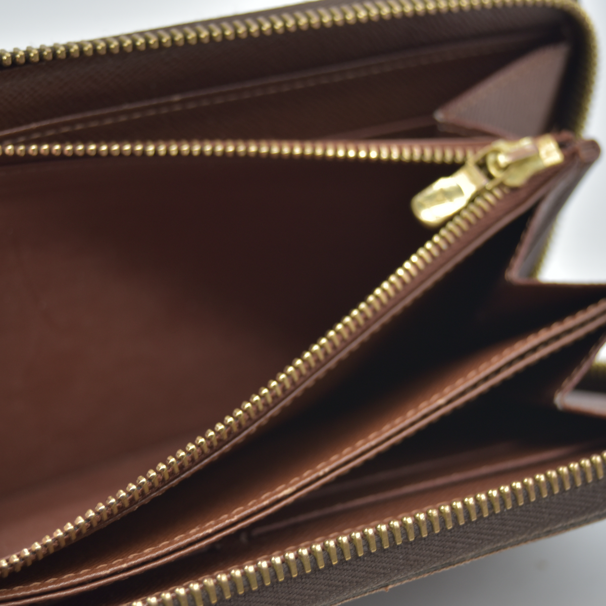 $965 2015 Louis Vuitton Monogram Zippy Wallet CA4195