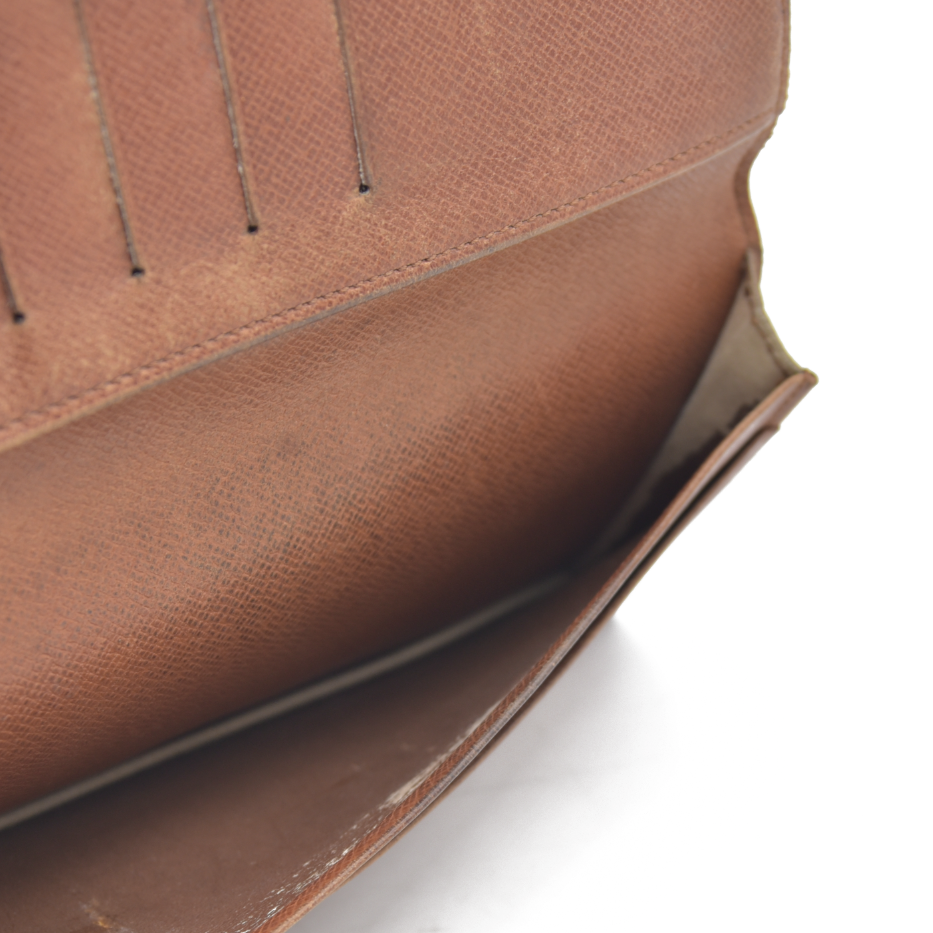 Louis Vuitton Monogram Porte Cartes Credit Yen Bifold Long Wallet CT1919