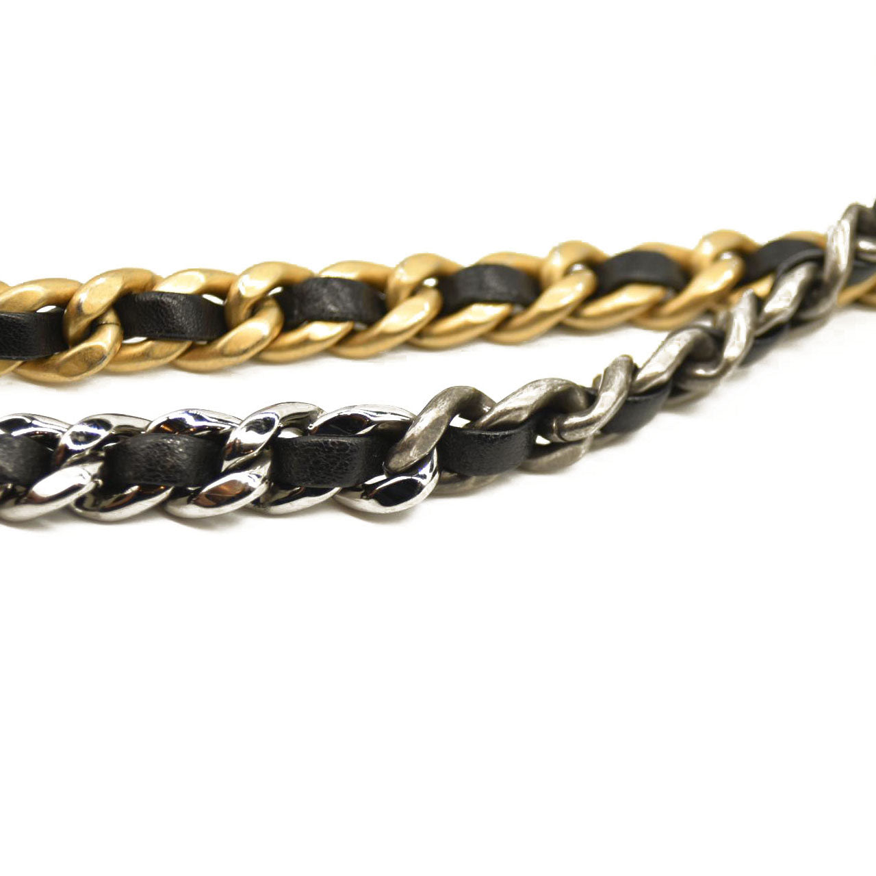 Chanel  Lambskin Quilted Chanel 19 Round Clutch With Chain Black 31*