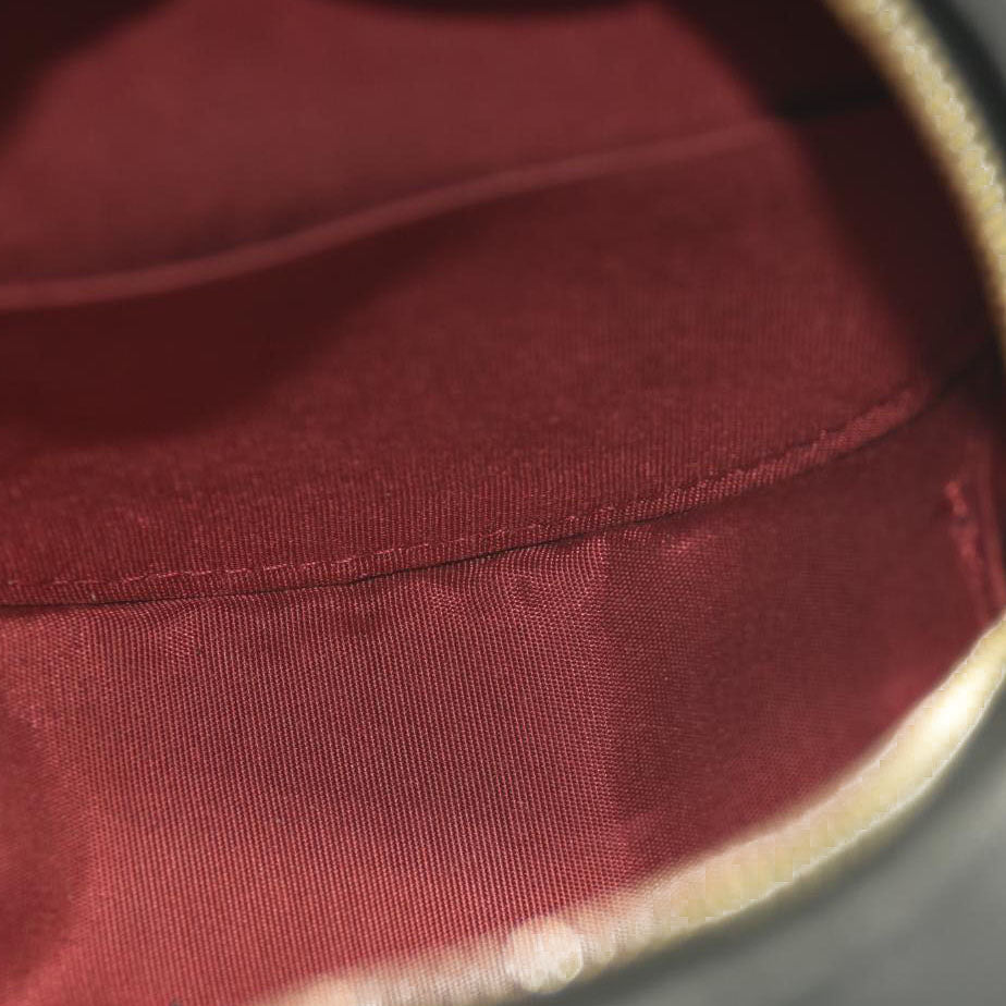 Chanel  Lambskin Quilted Chanel 19 Round Clutch With Chain Black 31*