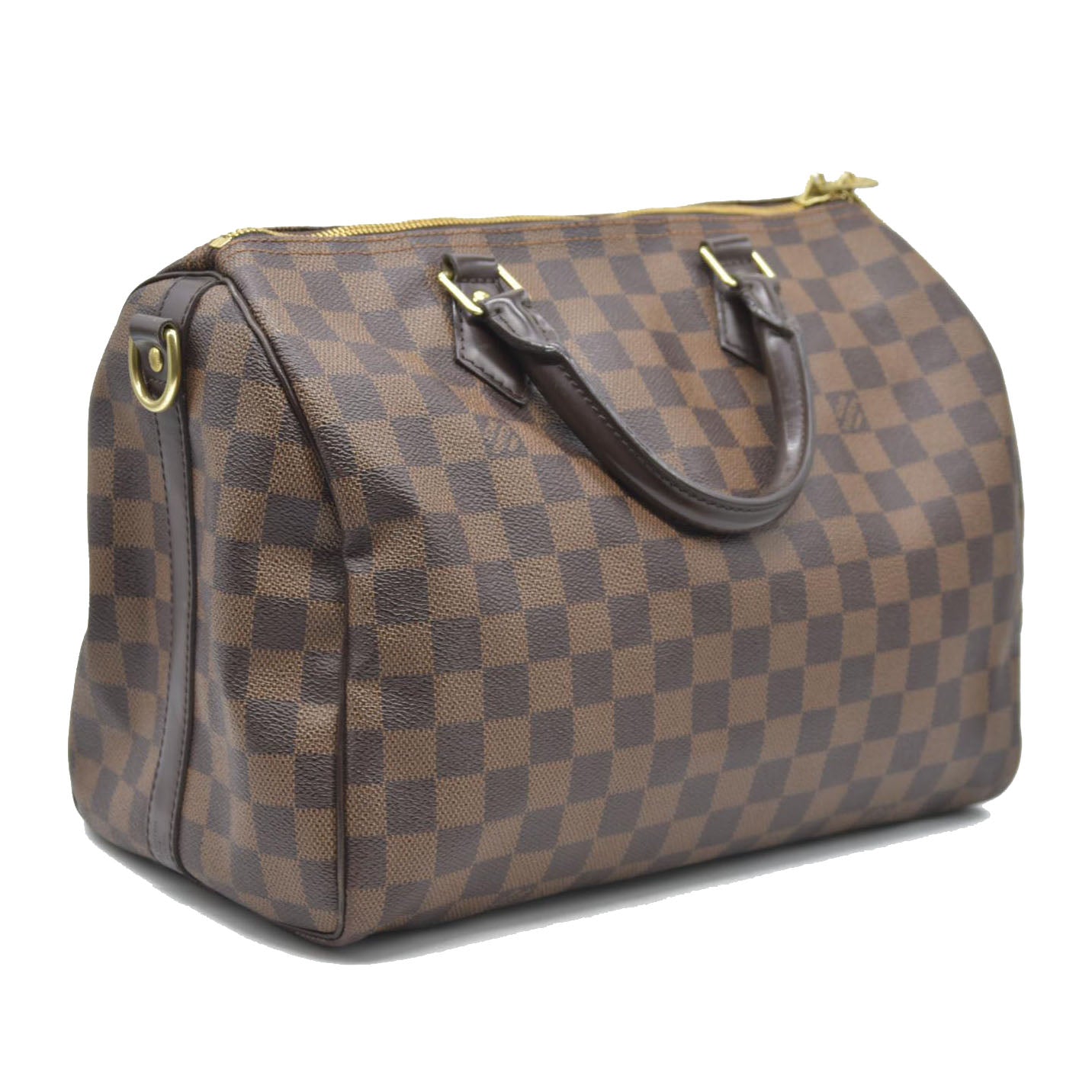 $1980 Louis Vuitton  Damier Ebene Speedy Bandouliere 30 2015