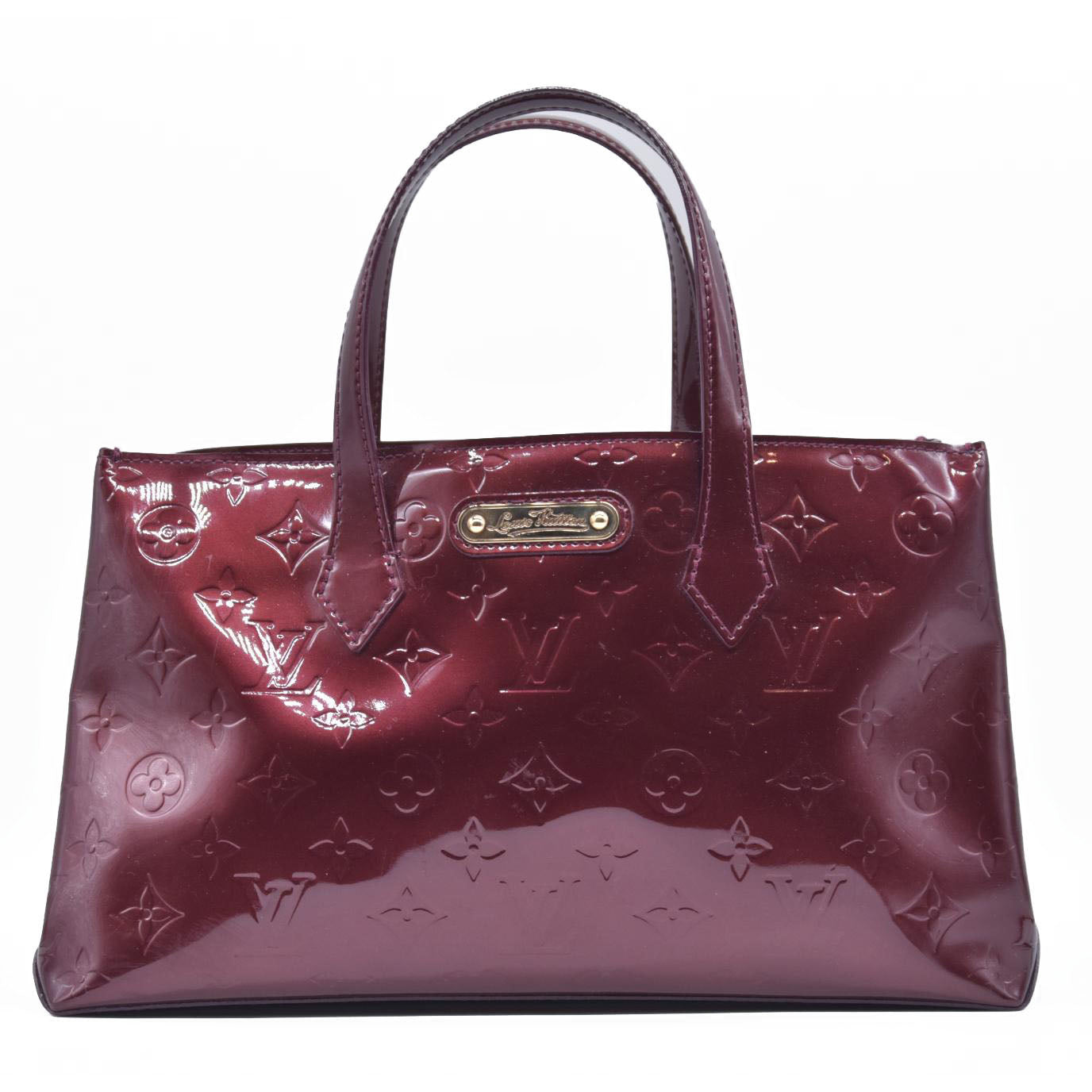 Louis Vuitton Vernis Wilshire PM Rouge Fauviste CONSIGNMENT