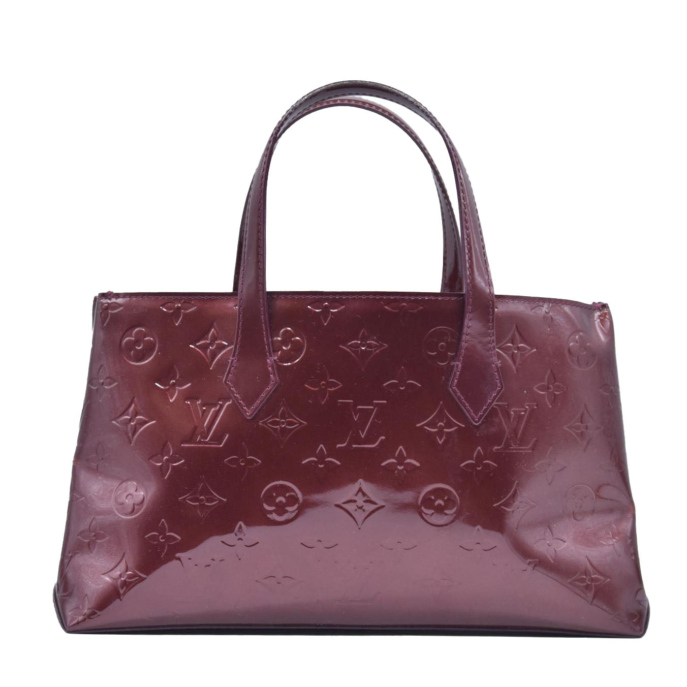 Louis Vuitton Vernis Wilshire PM Rouge Fauviste CONSIGNMENT