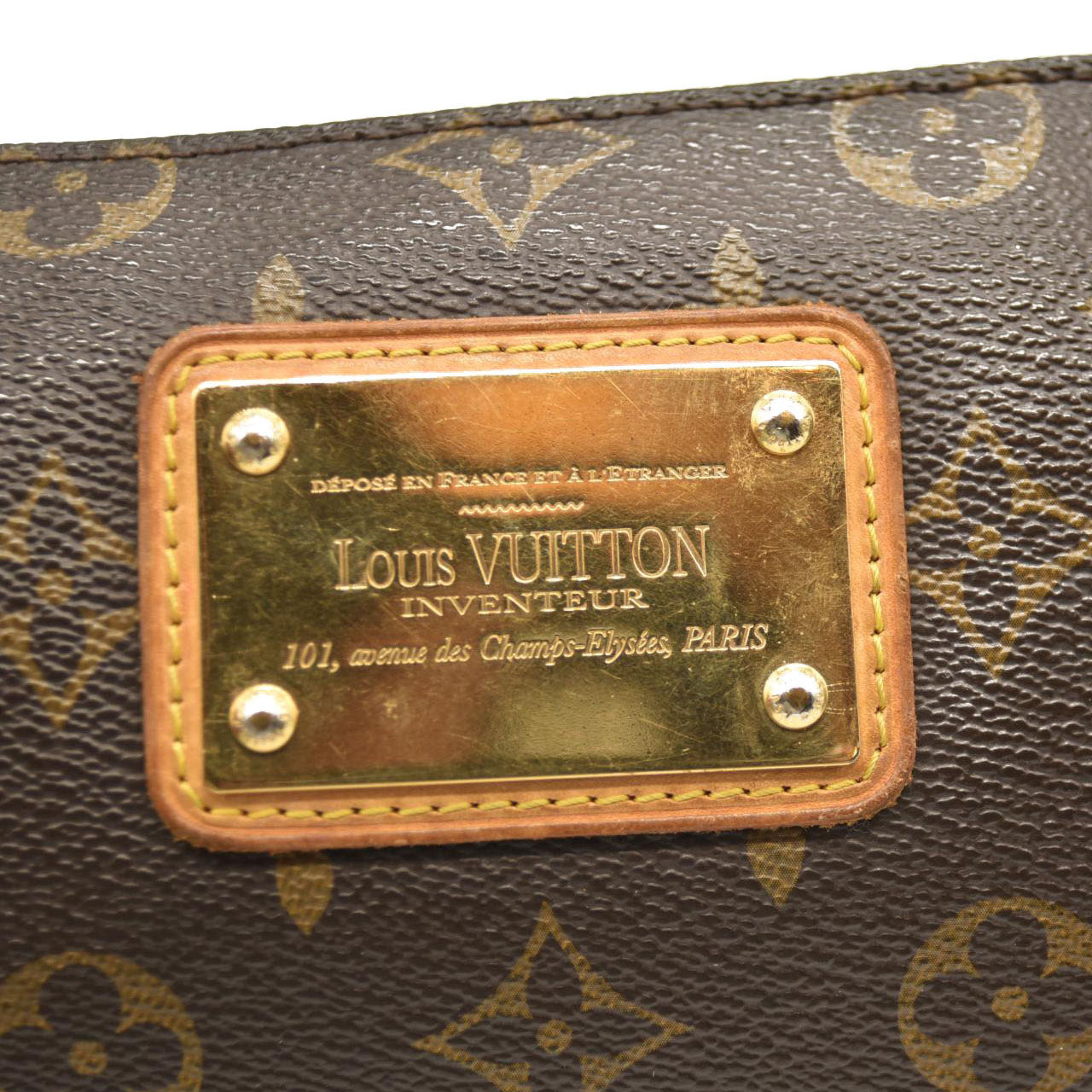 LOUIS VUITTON Monogram Sophie Clutch DU1016