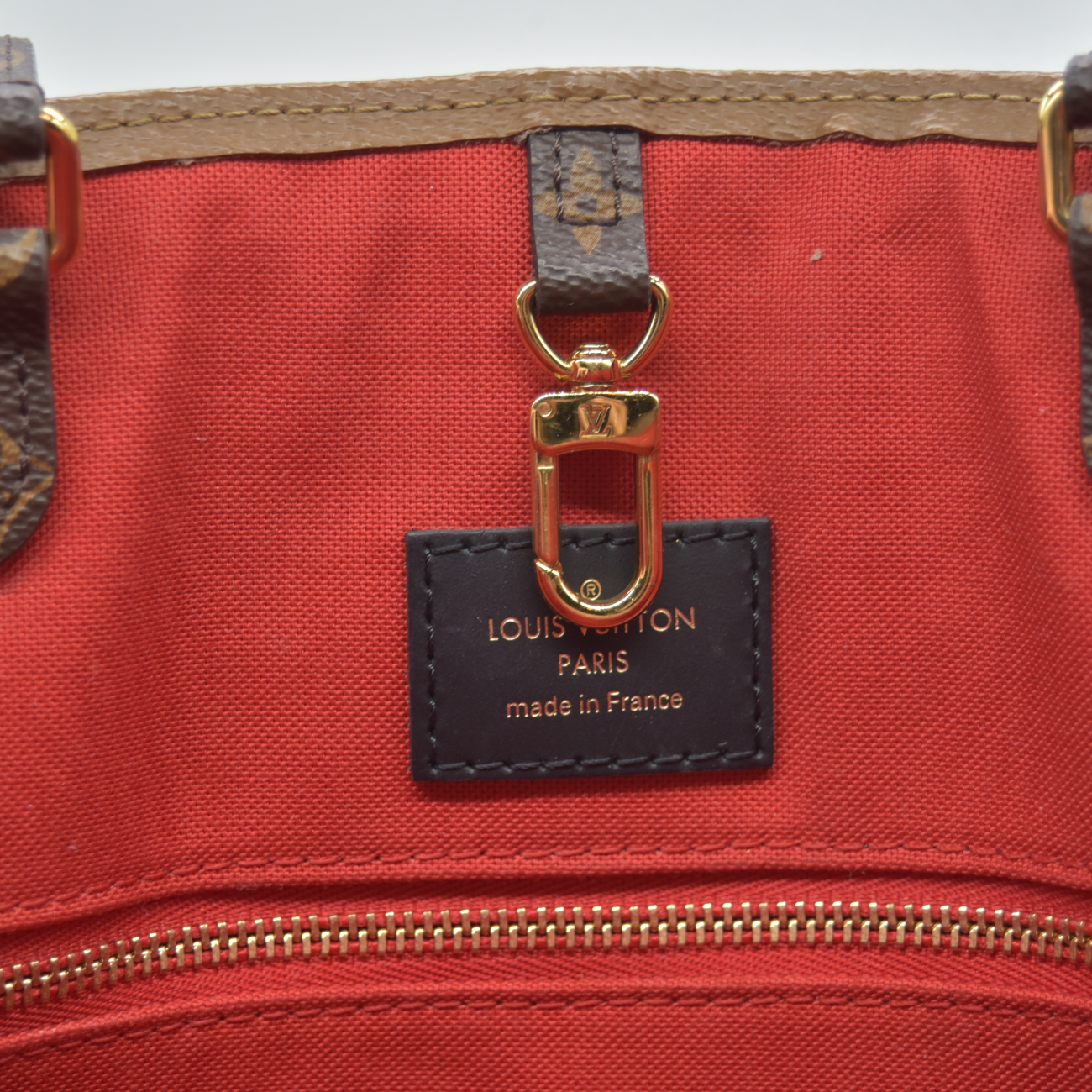 $3555 2020 Louis Vuitton Reverse Monogram Giant Onthego GM FL0230