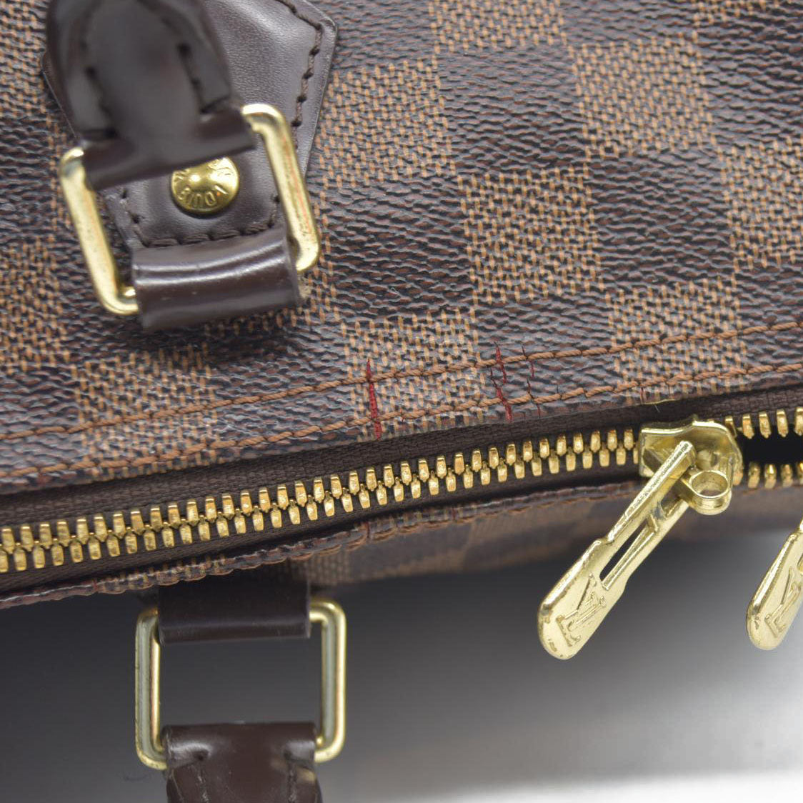 $1980 Louis Vuitton  Damier Ebene Speedy Bandouliere 30 2015