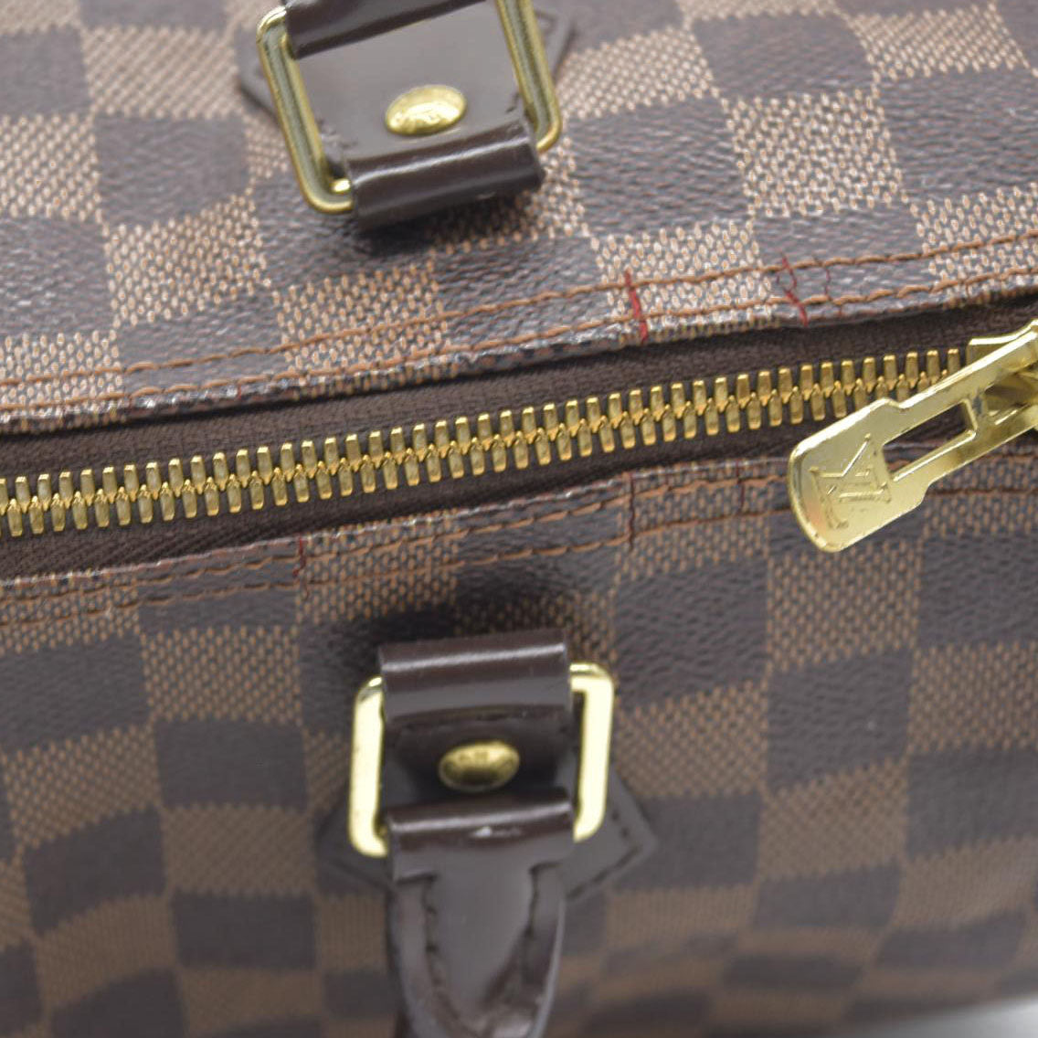 $1980 Louis Vuitton  Damier Ebene Speedy Bandouliere 30 2015