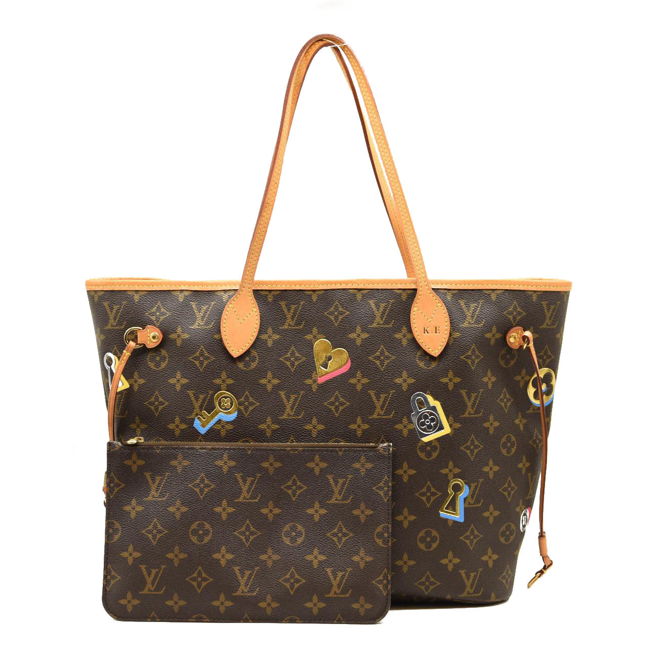 Louis Vuitton Monogram Love Locks Neo Neverfull MM