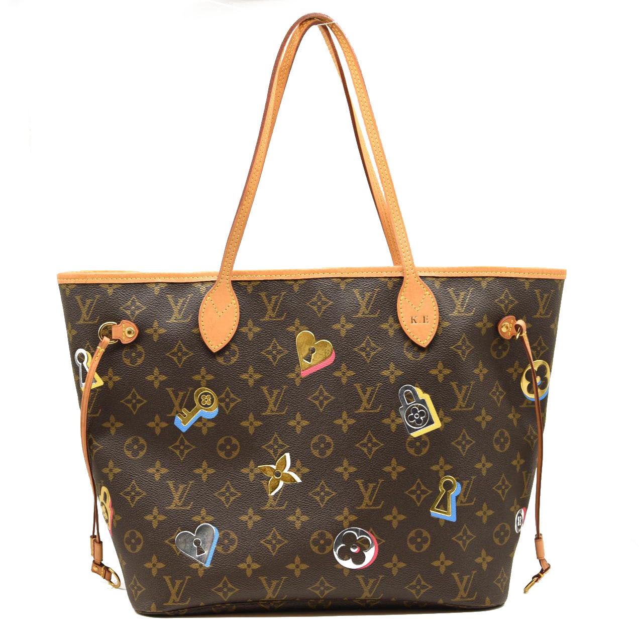 Louis Vuitton Monogram Love Locks Neo Neverfull MM