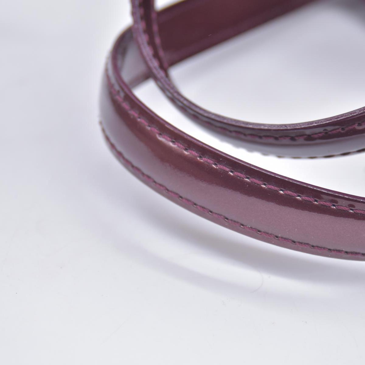Louis Vuitton Vernis Wilshire PM Rouge Fauviste CONSIGNMENT