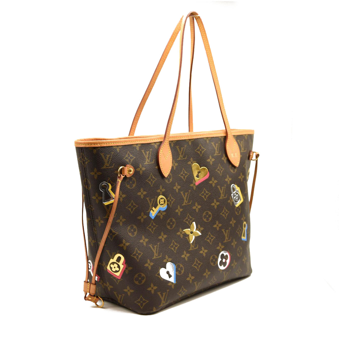 Louis Vuitton Monogram Love Locks Neo Neverfull MM