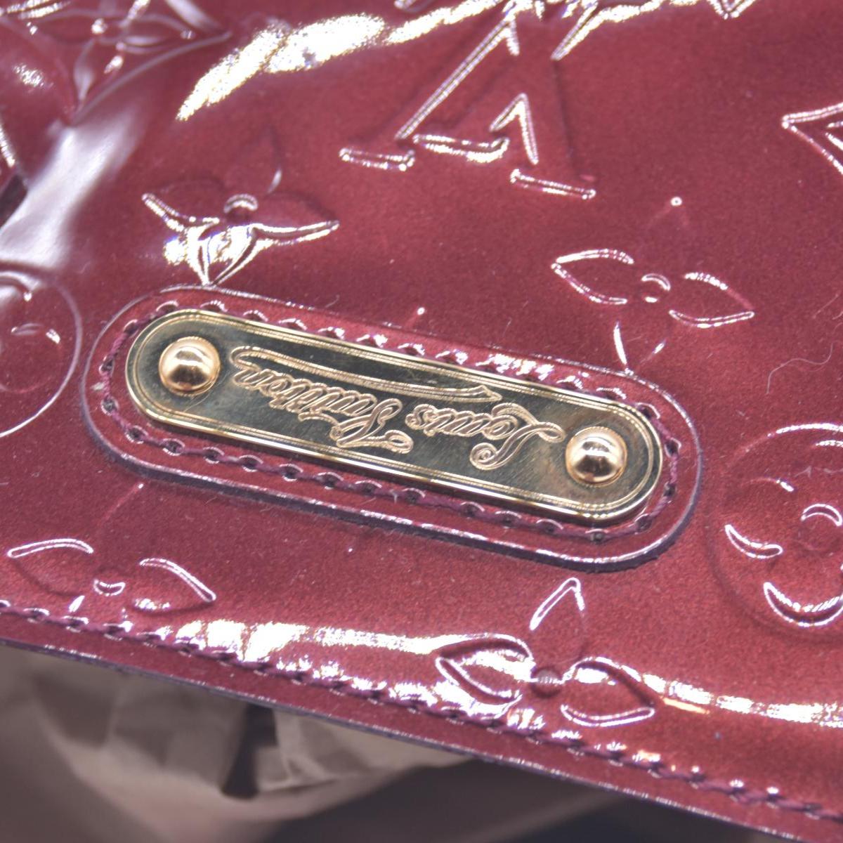 Louis Vuitton Vernis Wilshire PM Rouge Fauviste CONSIGNMENT