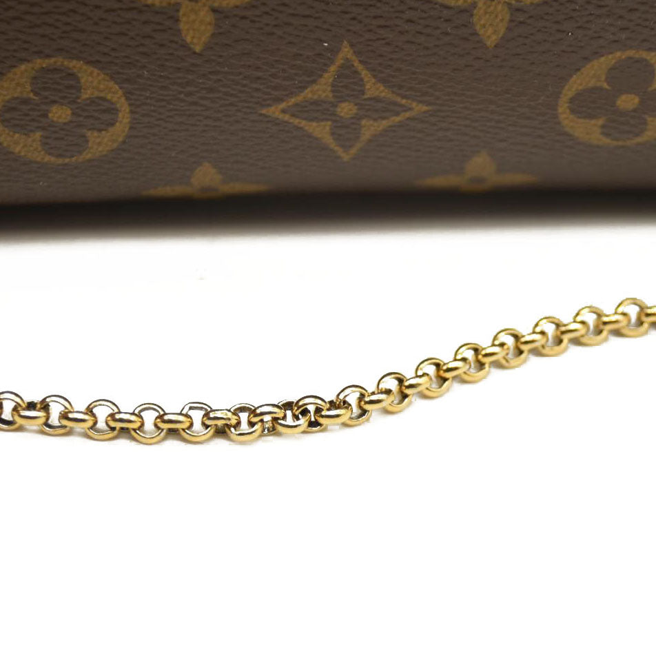 Louis Vuitton  Monogram Eva Clutch MB2154