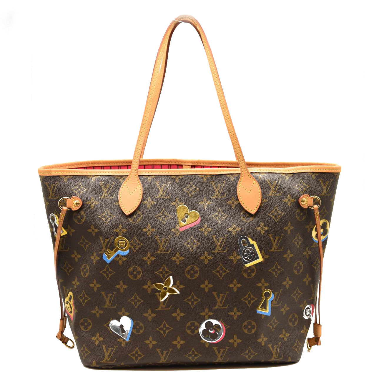 Louis Vuitton Monogram Love Locks Neo Neverfull MM