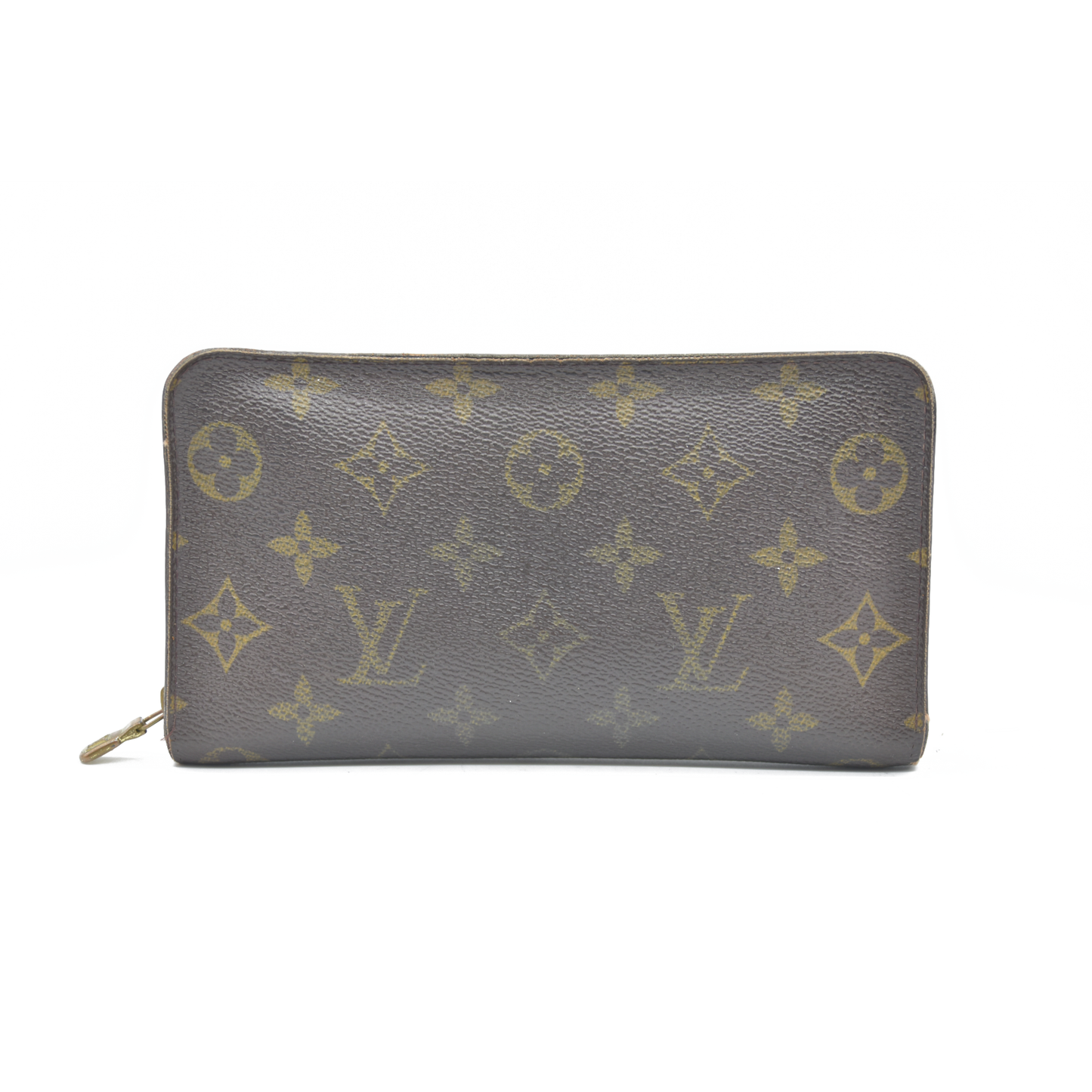 LOUIS VUITTON Monogram Porte Monnaie Zip Around Long Wallet