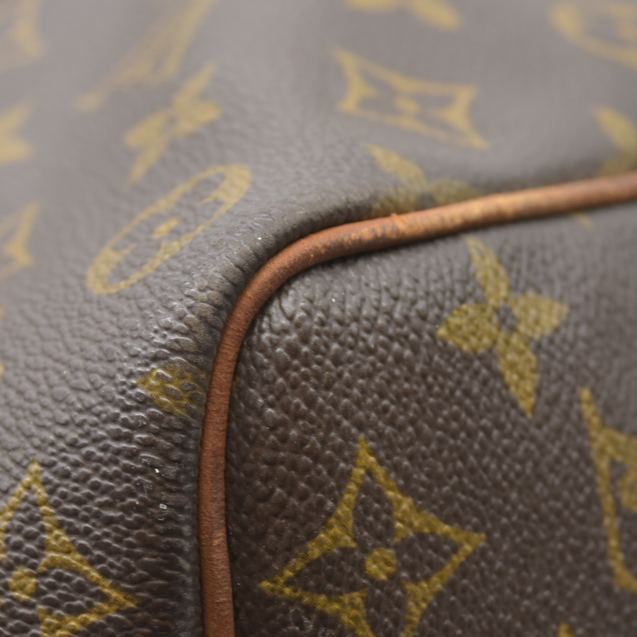 $2630 Louis Vuitton Keepall Bandouliere 50 Brown Monogram VI1920 1990