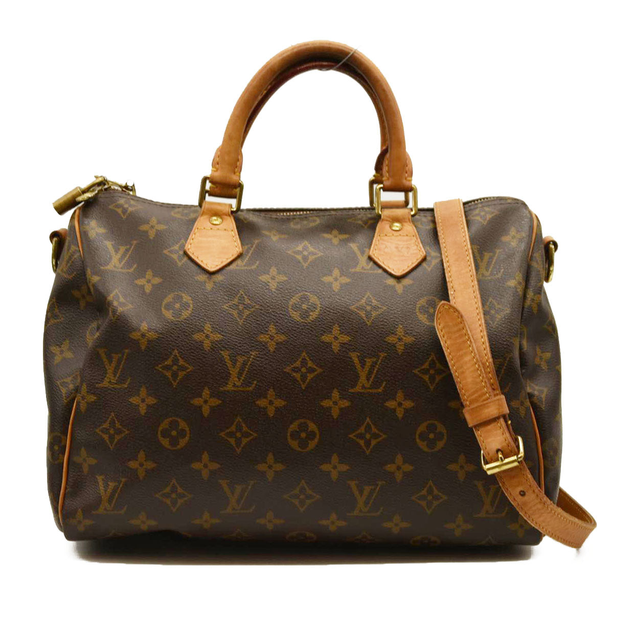 LOUIS VUITTON  Monogram Bandouliere Speedy 30 DU0122