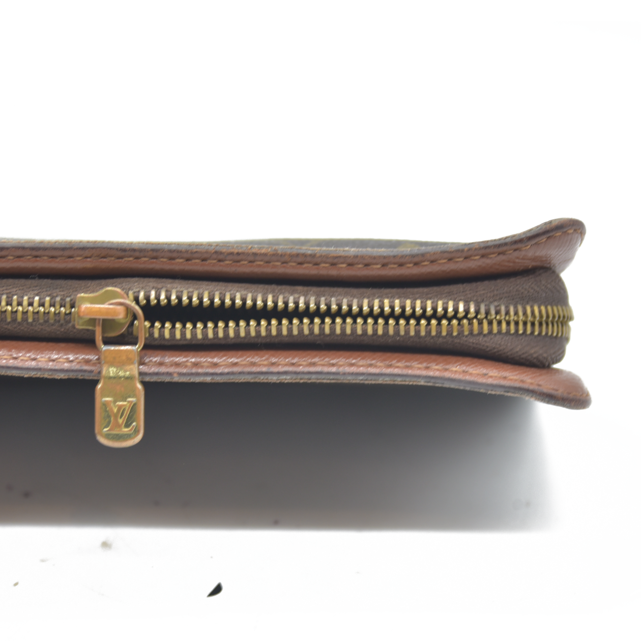 LOUIS VUITTON Monogram Porte Monnaie Zip Around Long Wallet